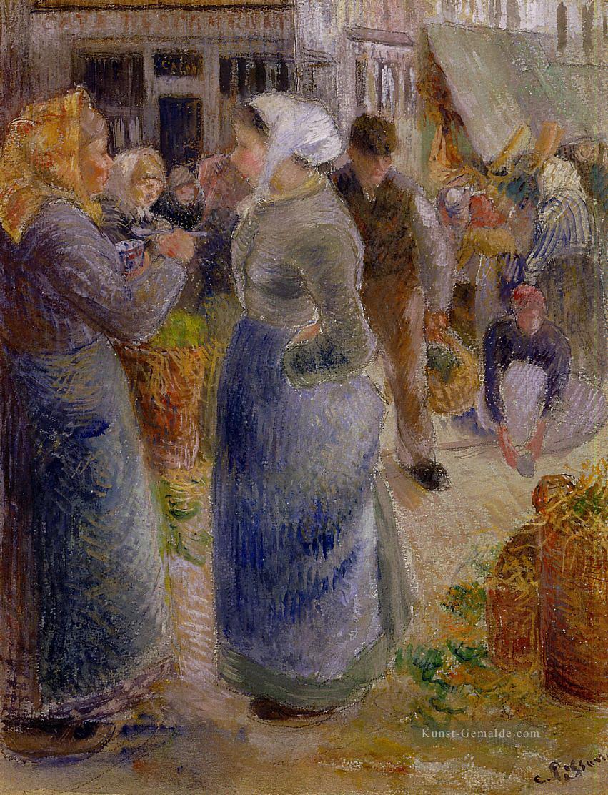der Markt Camille Pissarro Ölgemälde